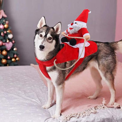 TRAJE DE NAVIDAD CON MUÑECO TALLA L