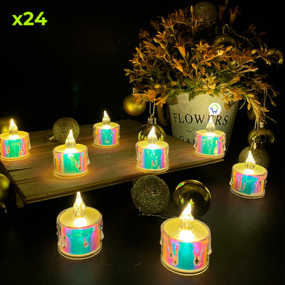 Velas LED Pequeñas Navidad