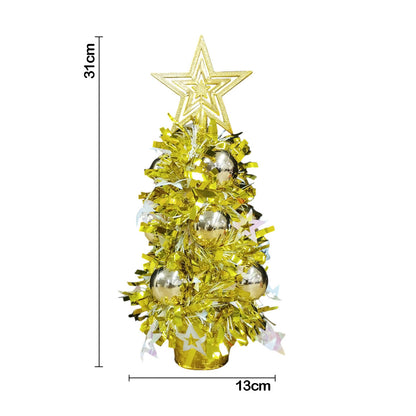 Arbol De Navidad Dorado (30 cm)